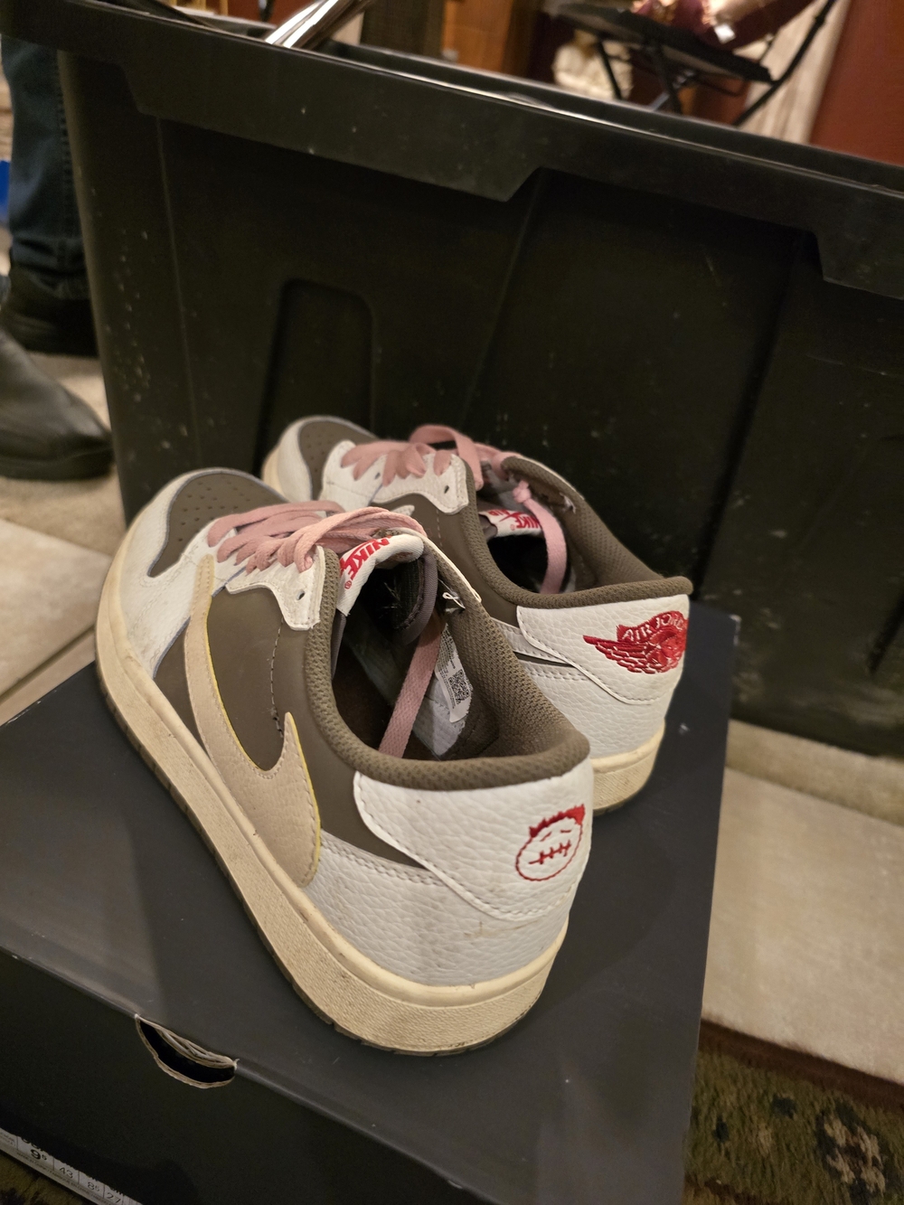 Travis Scott x Air Jordan 1 Retro Low OG "Reverse Mocha"2022 ***NEW*** no box